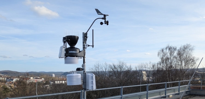 Wetterstation an der BBS1 © BBS1
