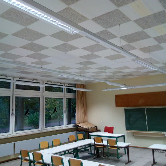 Stiftswaldschule Klassensaal nach der Umrüstung
