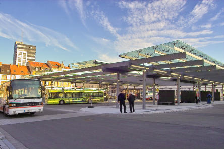 Der neue Omnibusbahnhof © Stadt Kaiserslautern