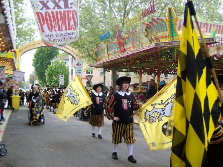 Pompöser Auftakt der Lautrer Maikerwe 2013 © Stadt Kaiserslautern