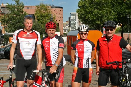 Bild: Peter Kiefer, Theo Augstein, Miriam Welte, Paul Junker (v.l.n.r.). © Stadt Kaiserslautern