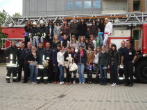 28 Girls bei der Feuerwehr © Stadt Kaiserslautern