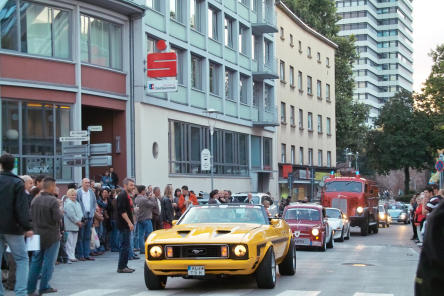 Kaiserslautern Classics - Oldtimer in der Innenstadt von Kaiserslautern © Stadt Kaiserslautern