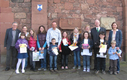 Gewinnerinnen und Gewinner des Luftballonwerttbewerb des Kinderaltstadtfestes © Stadt Kaiserslautern