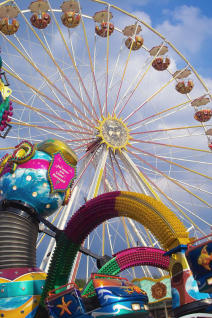 Das Jupiter-Riesenrad auf der Lautrer Kerwe © Stadt Kaiserslautern © Stadt Kaiserslautern