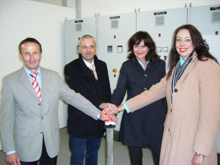 Foto zeigt von links nach rechts: Rainer Grüner, Uwe Unnold, Jacqueline Kraege, Staatssekretärin Ministerium für Umwelt, Forsten und Verbraucherschutz Rheinland-Pfalz und Bürgermeisterin Dr. Susanne Wimmer-Leonhardt © Stadt Kaiserslautern