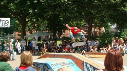 Skater bei der Skate Session in Kaiserslautern© Stadt Kaiserslautern