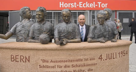 Horst Eckel vor 