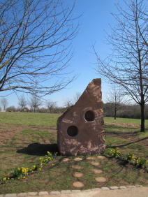 Der Summstein auf dem Gartenschaugelände. © Stadt Kaiserslautern