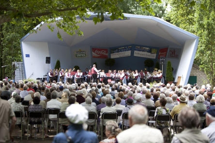 Die Konzerte im Kaiserslauterer Volkspark erfreuen sich großer Beliebtheit. © Stadt Kaiserslautern