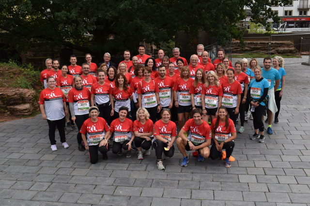 Das Team der Stadtverwaltung kurz vor dem Start. © Stadt Kaiserslautern