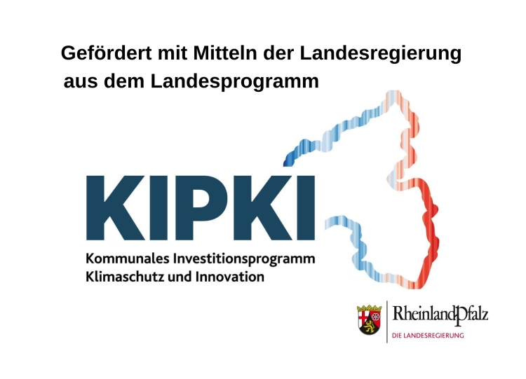 Die KIPKI-Plakette mit dem offiziellen Logo. 
