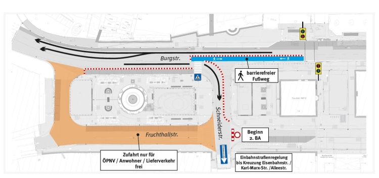 Der Freigabeplan ab 15. August © Stadt Kaiserslautern