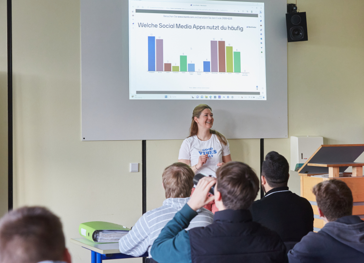 Melanie Abel vom Referat Jugend und Sport war eine der drei Gestalterinnen des Workshops. © Thomas Brenner