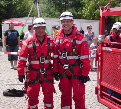 Die Kletterexperten der Feuerwehr