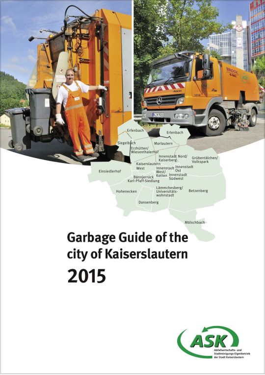 Das Cover des neuen Garbage Guide. © ASK