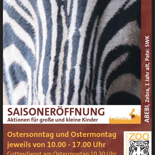 Saisonstart Zoo Kaiserslautern 2016