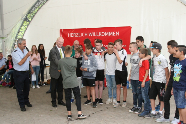 Beigeordneter Joachim Färber bei der Preisverleihung © Stadt Kaiserslautern