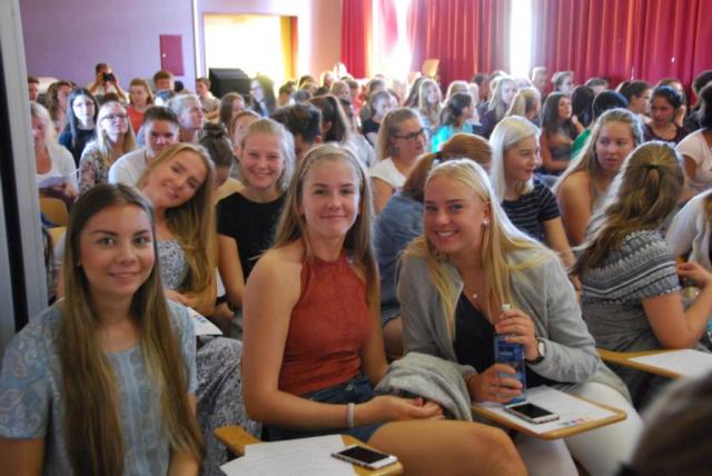 An der Geburtstagsfeier zum 20-jährigen Jubiläum nahmen auch viele Schülerinnen und Schüler aus Norwegen teil. © Stadt Kaiserslautern