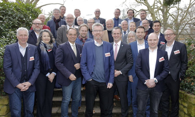 The participants of the conference in Offenbach.  Front left Peter Kiefer and Claudia Toense.  © For the dignity of our cities