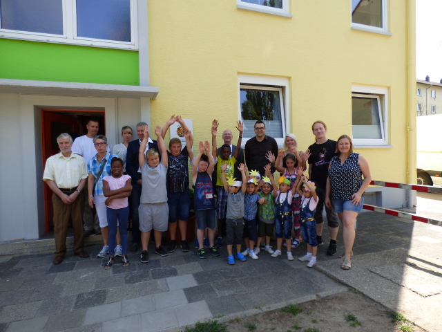 Groß und Klein erfreuen sich an den neuen Räumlichkeiten in der Spiel- und Lernstube Rappelkiste in der Slevogtstraße © Stadt Kaiserslautern