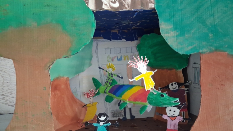 Kunstwerk der Geschwister Scholl Schule © Geschwister Scholl Schule