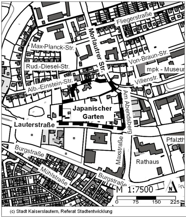 Geltungsbereich des Bebauungsplans 