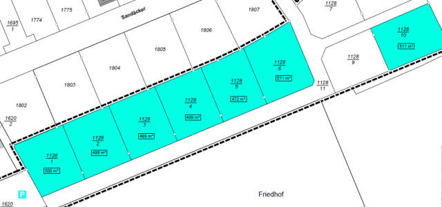 Lageplan 4. BA Zwerchäcker