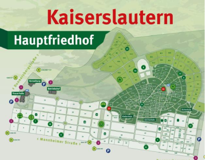 Friedhofsplan