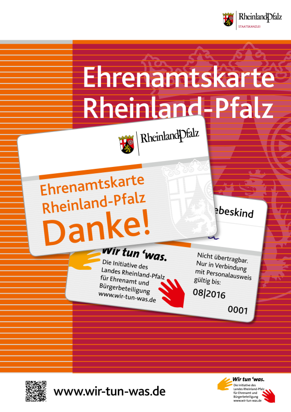 Plakat Ehrenamtskarte