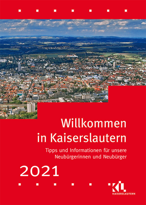 Deckblatt der Neubürgerbroschüre 2021: Stadtansicht