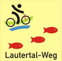 Logo des Lautertal Radweges
