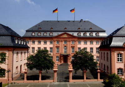 Das Landtagsgebäude des rheinland-pfälzischen Landtags in Mainz.