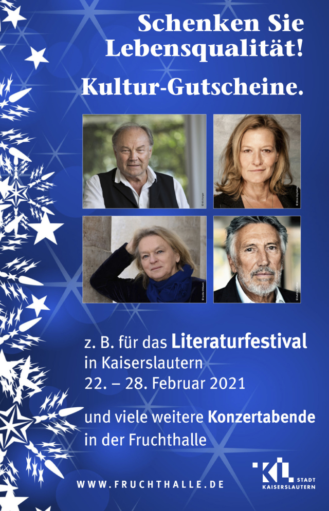 Plakat für den Kulturgutschein Referat Kultur Kaiserslautern